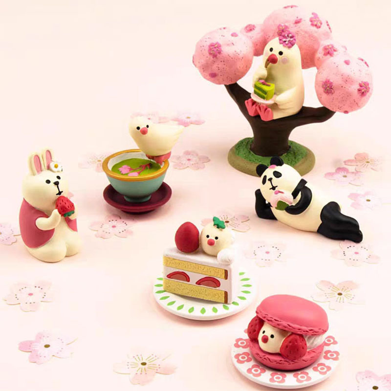桜の木の装飾品 ZAKKA 食料品ブラインドボックスシーン装飾イン手作りギフト樹脂工芸品小さな装飾品|undefined