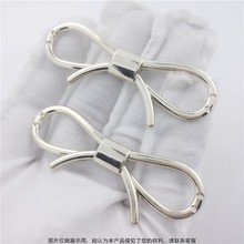 时尚鞋扣 合金绳结装饰鞋花 鞋装饰扣菲律宾五金厂金属生产加工