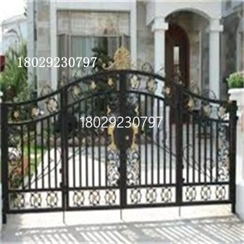Luxury residential iron entrance door wall iron door Villa retro iron flat sliding door factory Luxury residential iron entrance door wall iron door Villa retro iron flat sliding door factory