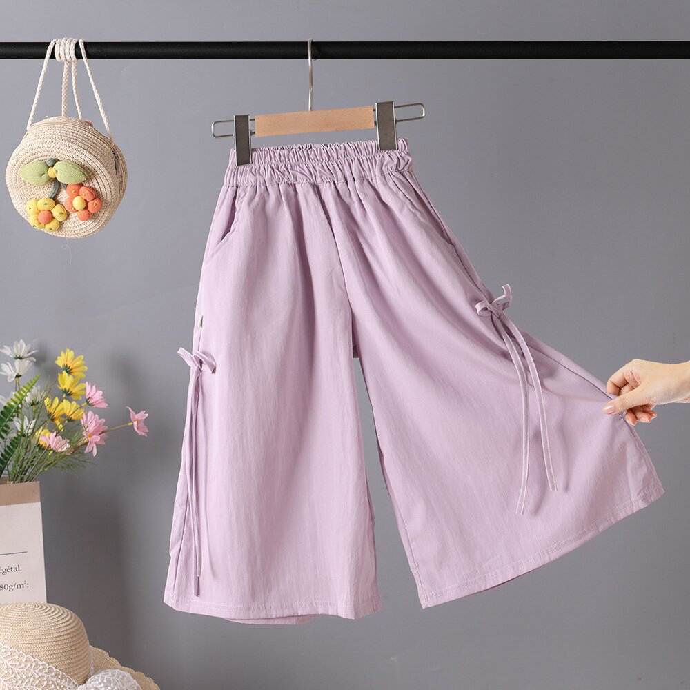 라벤더 퍼플 야마모토 팬츠