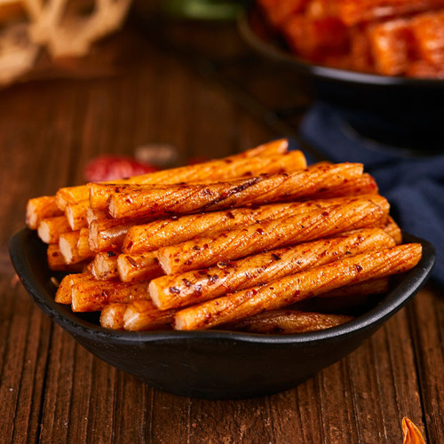 Handmade Spicy Latiao Famous Hot Snack Gift Box Small Packaging Childhood Nostalgic Snack Food Combo Spicy Strips