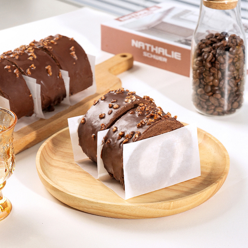 Cake roll separator paper Swiss roll oil-proof and grease-proof finger paper baking square cake roll special edge packaging tray