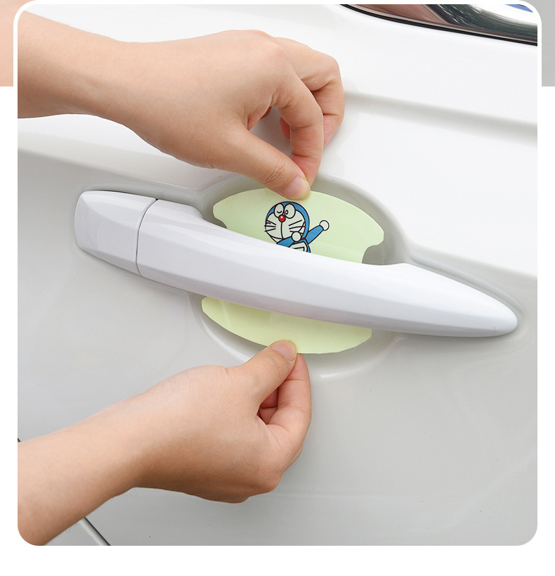 Car Door Handle Protection Sticker, Universal Anti-Collision Scratch Strip