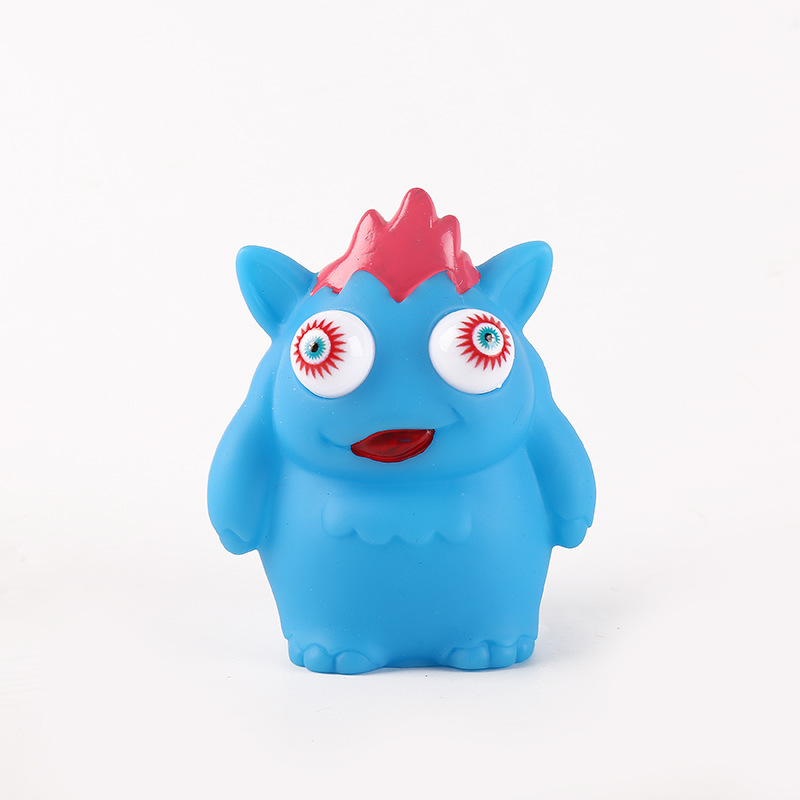 Explosión transfronteriza de dibujos animados ojos estallidos animales ojos apretando muñecas para descomprimir pellizcar