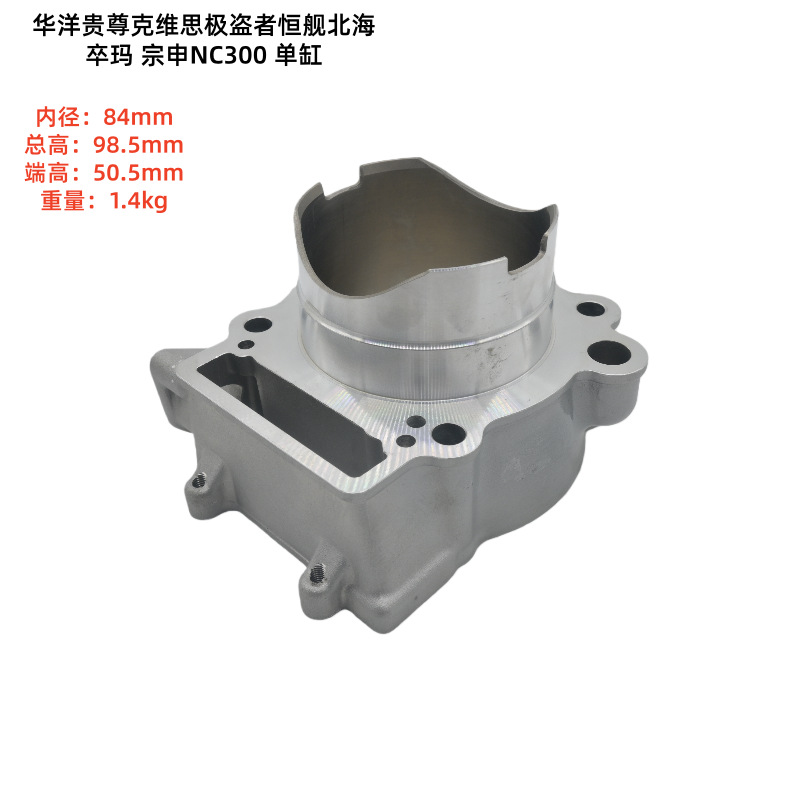 Ready-Stock Motorcycle Parts Suitable for Huayang Guizun Hengjian Beihai Zuoma Zongshen Nc300 Dual Cam Cylinder Kit