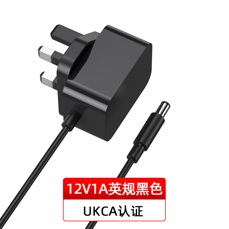英规12v1a电源アダプタukca认证5v2aアダプタ5v1a香港通用ホワイト电源|undefined