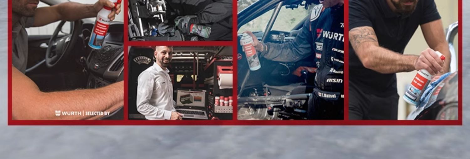 Würth Car Windshield Antifreeze Water for Temperatures Below -25 to -40 Degrees, Powerful Decontamination and Oil Film Removal, Winter Ethanol Windshield Washer Fluid