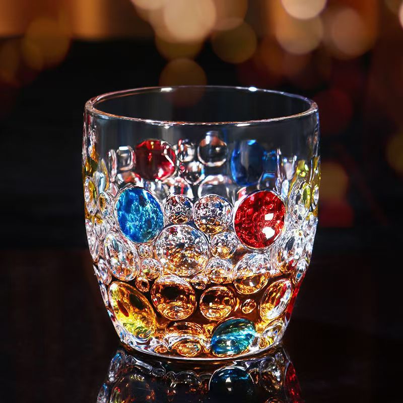 Ventosas redondas de copa de bebida de copa de whisky de copa