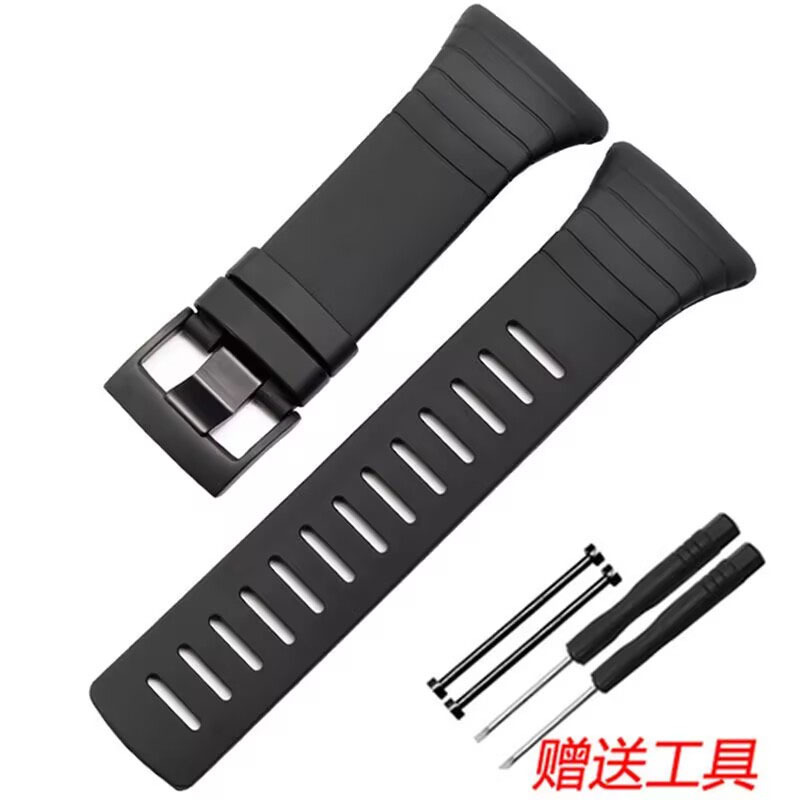Suitable for Suunto Core Strap Black Sports Quick Release Wrist Strap Universal Smart Watch Replacement Accessories