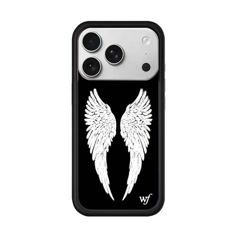 Wf Fresh Style Angel Wings Collaboration European and American Style iPhone 17 Pro Max Apple 16 Phone Case Europe and America Wf Fresh Style Angel Wings Collaboration European and American Style iPhone 17 Pro Max Apple 16 Phone Case Europe and America