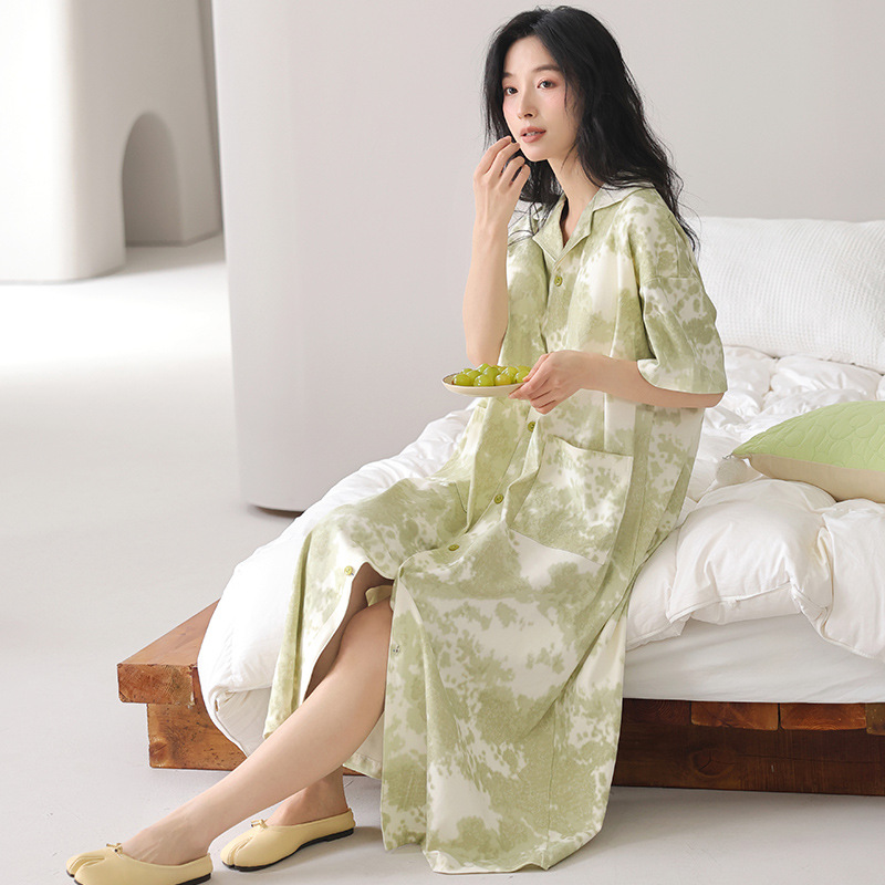 Pijama de verano para mujeres 2025 nuevo algodón de manga corta sexy para mujeres de verano traviesas pijamas de embarazo para mujeres de verano