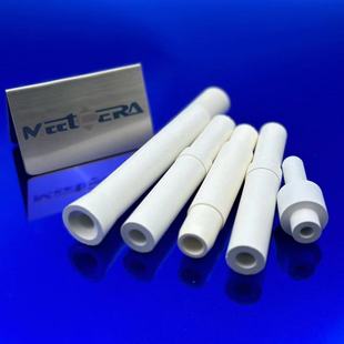 Threaded Special-Shaped Tube Industrial Ceramics Solid Boron Nitride Ceramic Components Wear-Resistant, High-Temperature Resistant, Wear-Resistant and Processable