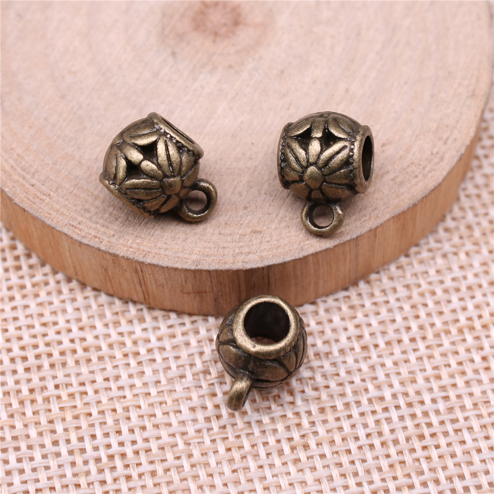 1 Piece 9 * 13mm Alloy Flower Polished Pendant display picture 6