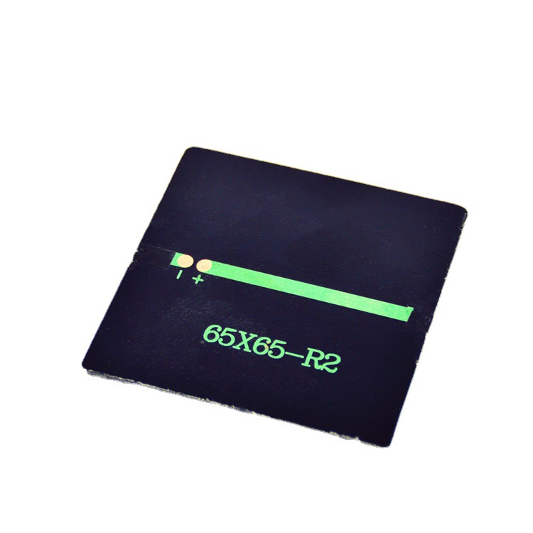 余姚志旺 十年保值65*65多晶磨砂PET太阳能板5V玩具光伏电源0.15W