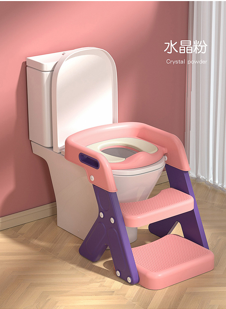 儿童马桶坐便器楼梯式女宝宝阶梯架垫坐便圈婴儿家用登