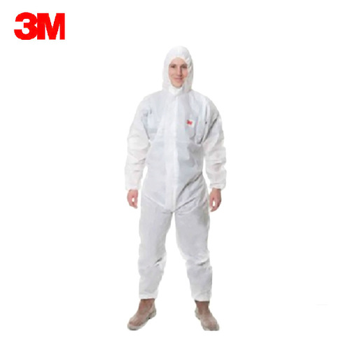 3M 4515 protective clothing white one-piece hooded breathable protective clothing spray paint workers pesticide laboratory dustproof clothing