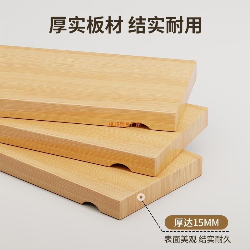 洞洞板缝纫机线架壁挂式墙上工具架多功能裁缝线轴整理架实木其他|undefined
