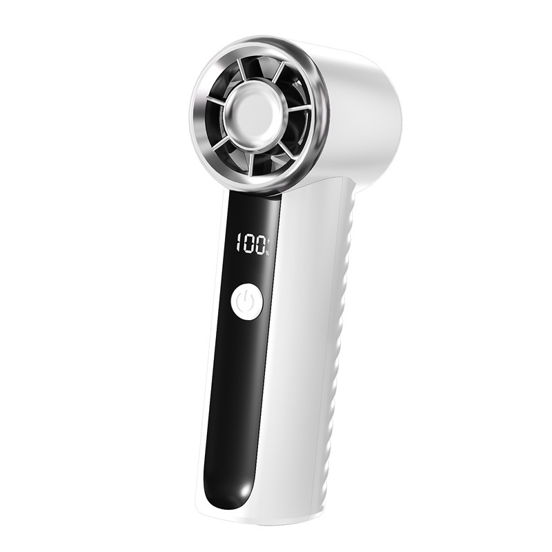 휴대용 핸디 USB 충전 미니 선풍기 5단 풍속 책상용 야외 손선풍기