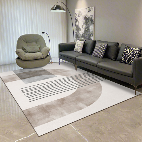 Simple and Elegant Ins Living Room Rugs Stain-Resistant Bedroom Bedside Rugs Home Sofa Rugs Coffee Table Mat Full Spread Office Rugs