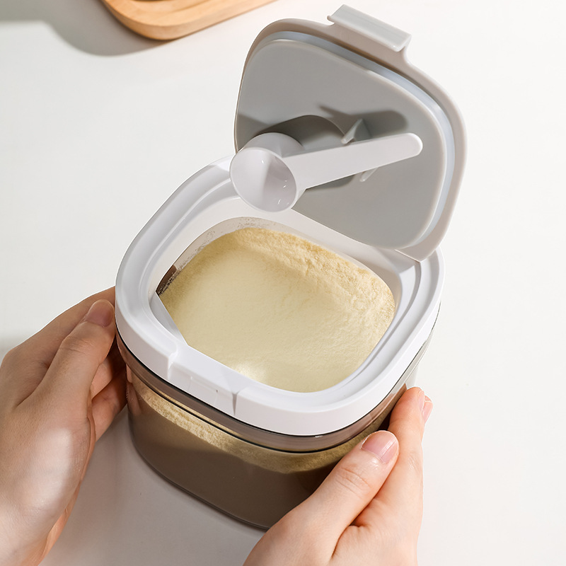 Milk powder, children's handheld container to go out, банка для хранения, storage box 4