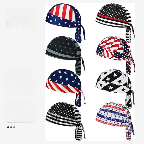 Casual Pirate Cap Baotou Cap Men's and Women's Autumn and Winter Sports Breathable Pullover Cap Lined Outdoor Cycling Running Hat