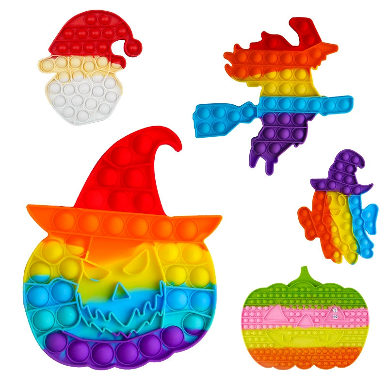Silicone interactive Christmas toy, halloween, Birthday gift