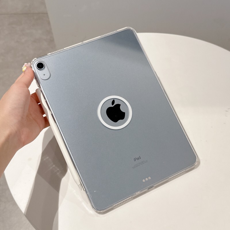 2026 Suitable for Ipad11 Protective Case Mini7 Transparent Acrylic Ring Magnetic Suction Air 11inch Tablet Anti-Fall Case