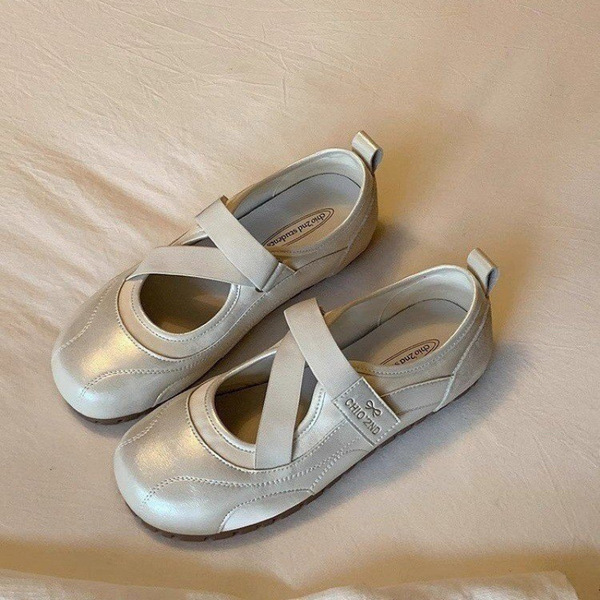 autumn fashionable low shoes low-cut square toe