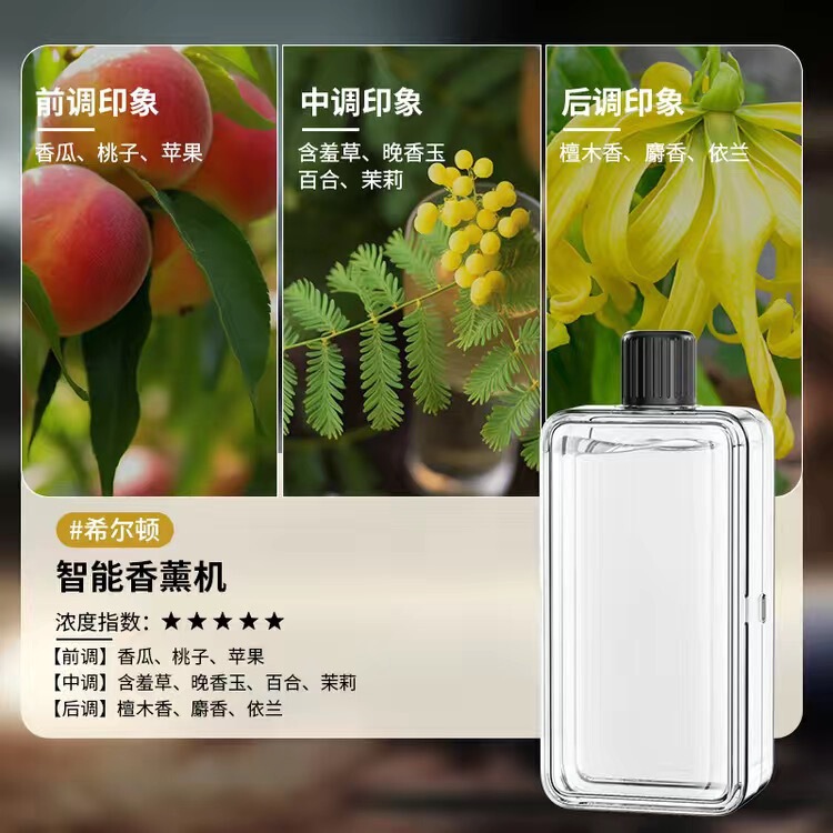 香薰机跨境智能自动喷香机酒店喷雾充电款家用除臭香氛精油扩香机|undefined