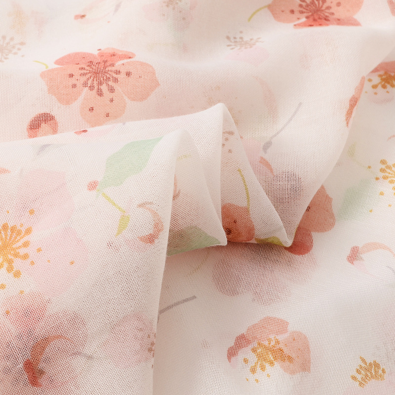 2022 estilo coreano Venta caliente fresco melocotón flor decorativa algodón y lino sentir bufanda simple todo partido borla bufanda viaje chal