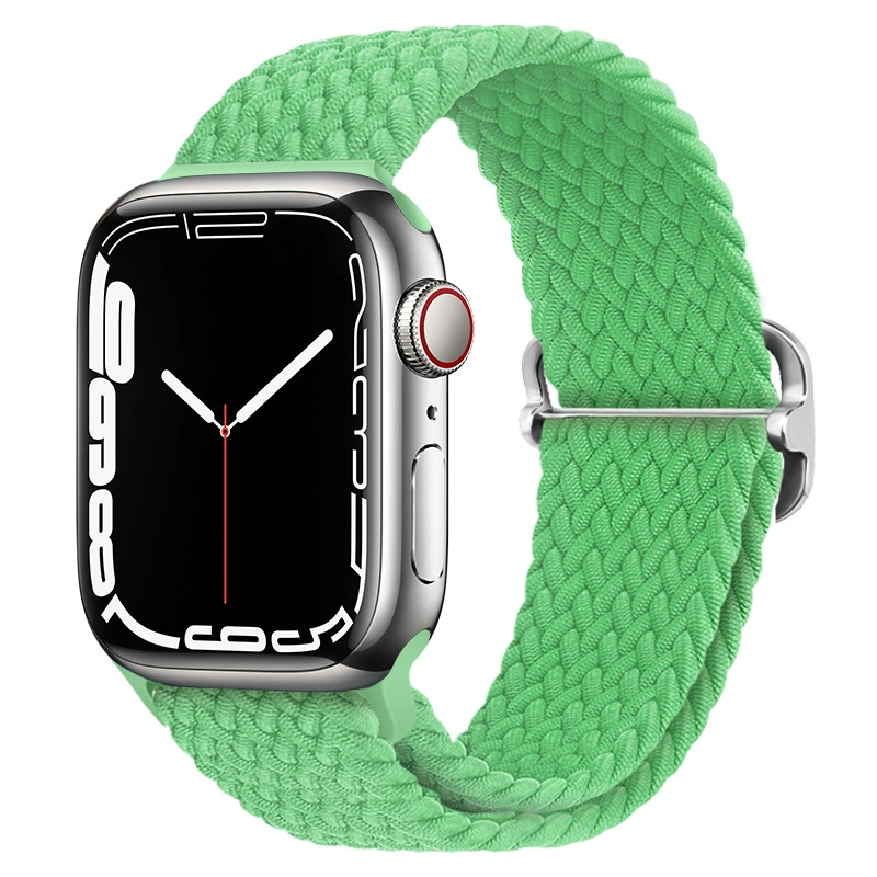 Смарт-ремешок Apple Watch подходит для Apple iWatch поколения 67891011 регулируемый нейлоновый переплетенный ремешок новый стиль
