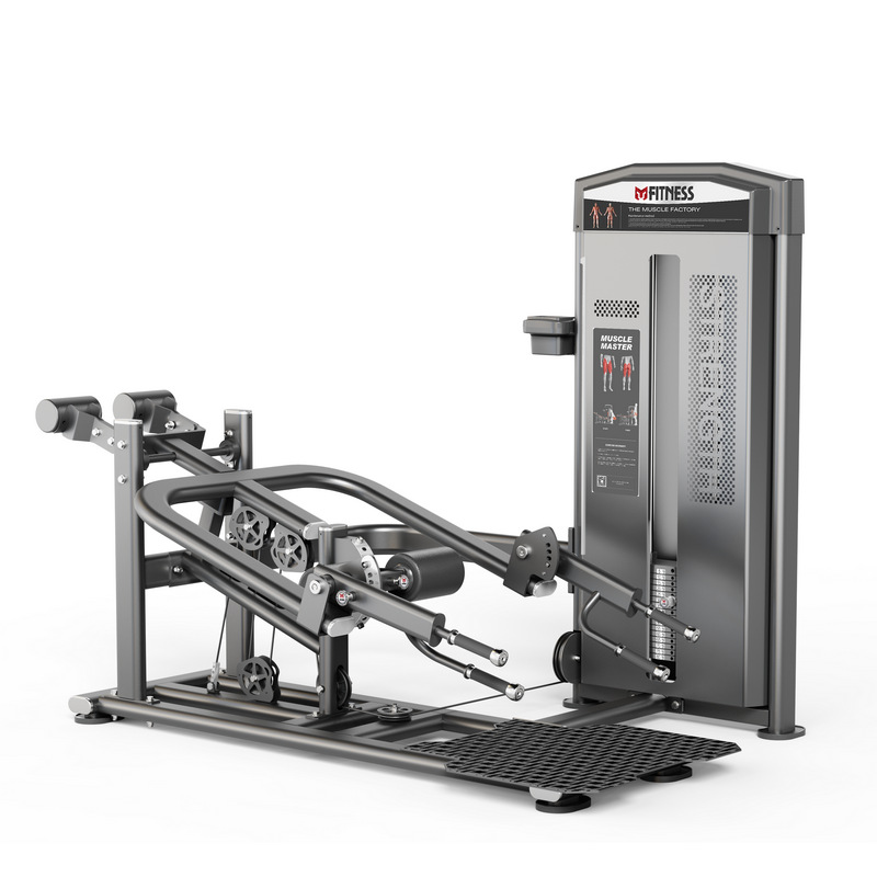 Equipos de gimnasio conjunto completo de entrenador de levantamiento de hombros de espalda de espalda, mariposa alta y baja máquina de tirón de asiento tipo empuje de pecho tirón de espalda equipo de fuerza