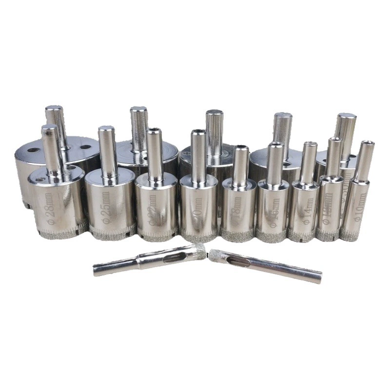 Гальваническая плитка каменная плита мраморная наждачная стеклянная перфоратор буддийский шарик шлифовальный стеклянный сверло набор оптом