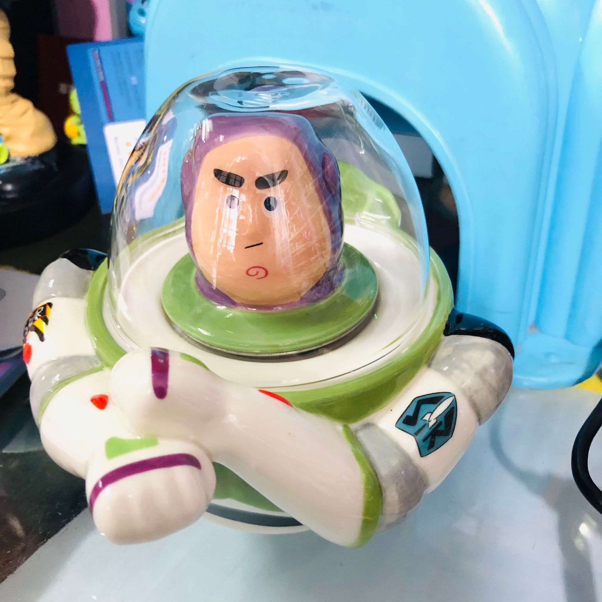 Toy Story tres ojos soporte de teléfono móvil juego mango soporte basguang año tetera Mesa tres ojos monstruo adornos