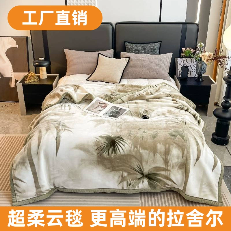 Осеннее и зимнее легкое роскошное облачное одеяло класса А двухслойное одеяло Rascher студенческое общежитие супер мягкое одеяло теплое одеяло оптом оптом