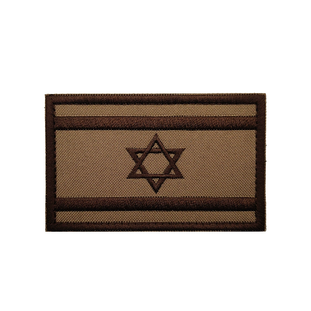 Asian flag Israeliflagspatch Israel flag cloth Velcro armband embroidered patch badge