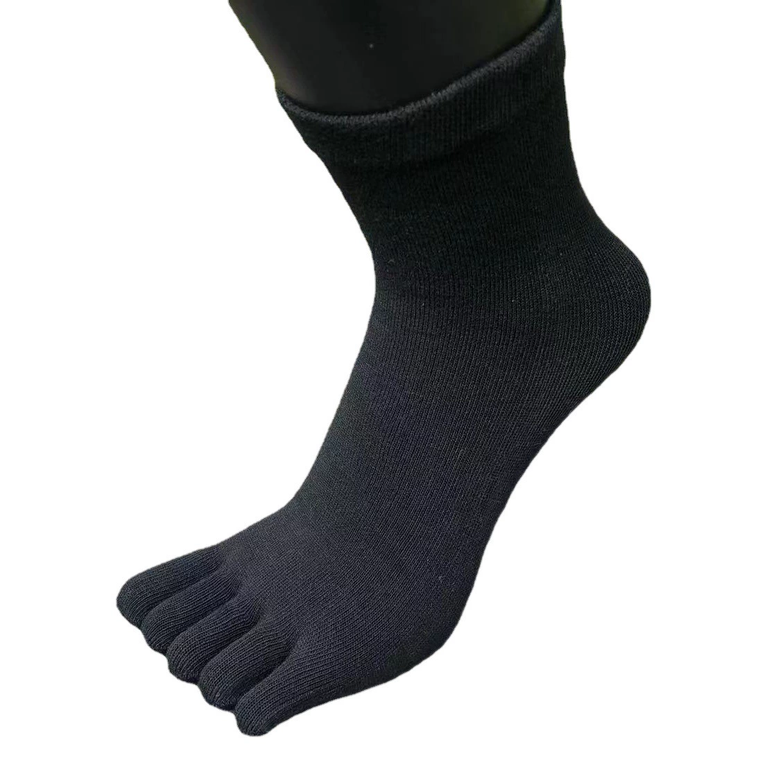 Мужские носки с пятью пальцами Хлопковые носки для мальчиков Спортивные носки средней длины Four Seasons Хлопковые носки с пятью пальцами ног Хлопковые носки с дезодорантом Four Seasons для внешней торговли