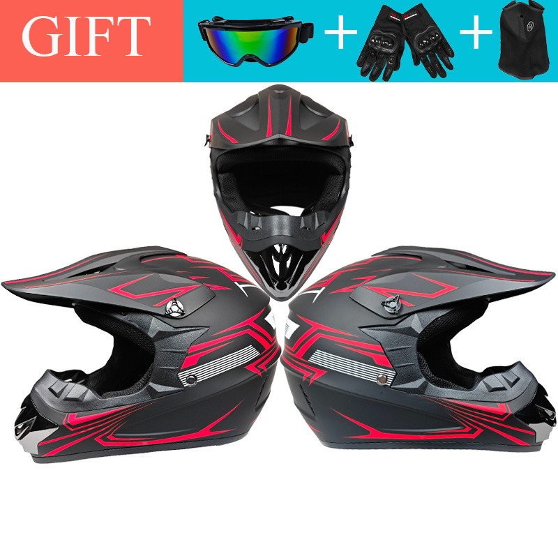 Cross-Border Foreign Trade Off-Road Helmets, Beach Bike Helmets, Youth Mountain Bike Downhill Helmets, Go-Kart Helmets, Electric Bike Helmets