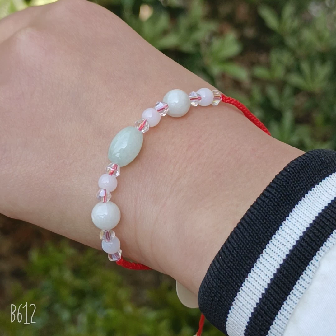 Woven Red Rope Bracelet, Miao/Tibetan Silver Alloy Charms, Ankle & Wrist, Multiple Styles