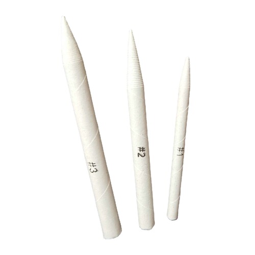 Hollow newsprint paper erasing pen 3 pack Art painting tools paper and pen set Sketch correction pen smear pen