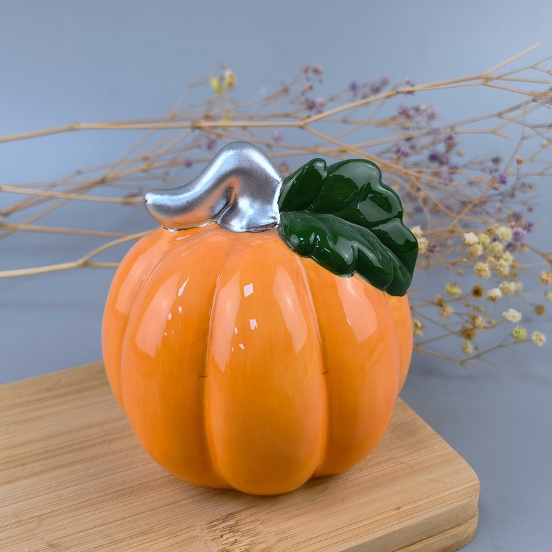 Festival de la cosecha Día Acción gracias calabaza cerámica niños y niñas escritorio ventana foto escena decoración regalo vacaciones