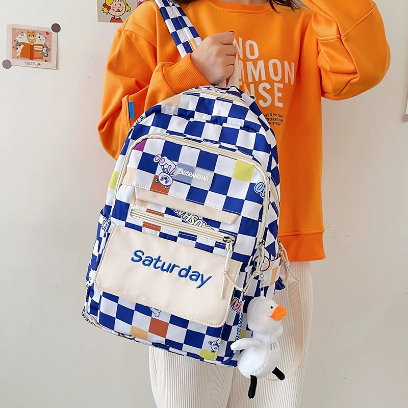 Brand cute backpack, Japanese shoulder bag, South Korea, with little bears, in Japanese style