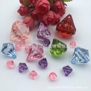Transparent colored special A acrylic diamond pendant bead DIY beaded jewelry bead curtain lighting accessories wholesale materials