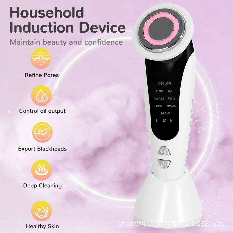 新しい乳液導入装置リフティング振動マッサージ装置スキンケア装置マイクロカレント肌若返り装置しわを軽減|undefined