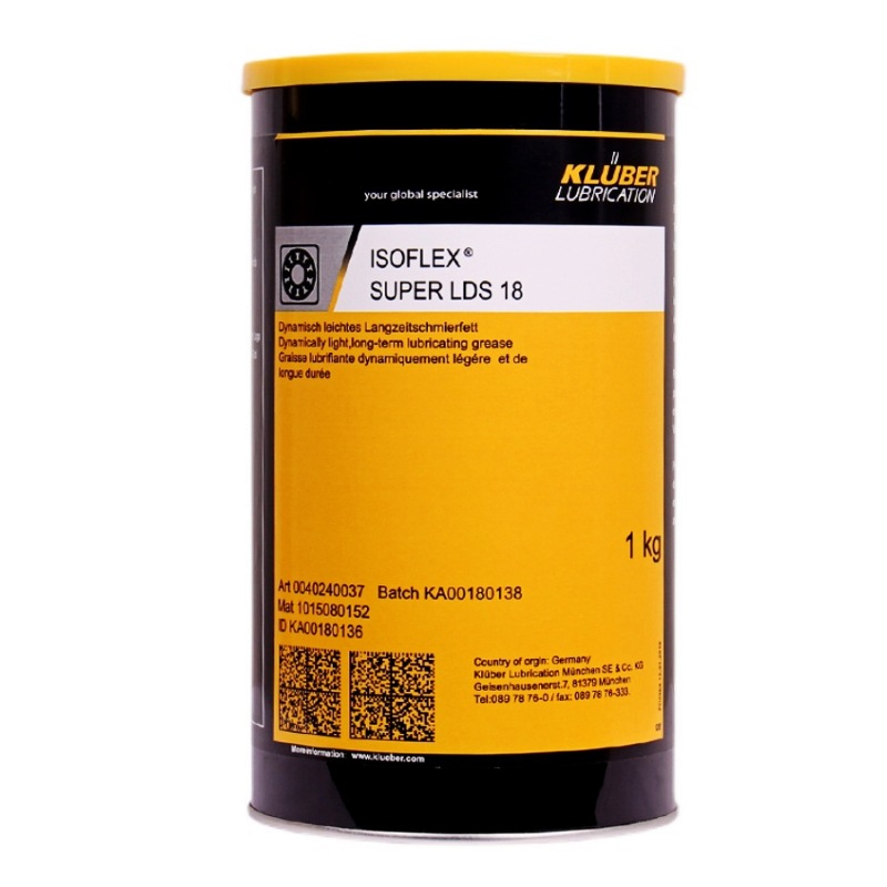 克鲁勃KLUBER ISOFLEX NBU15锂基高速滚动精密轴承长寿命润滑油脂