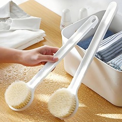 日本製の良質な入浴用ブラシ、背中をこする入浴用泥バスタオル、大人用の柔らかい毛の背中こすりツール
