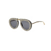 Fashionable retro big trend sunglasses suitable for men and women, 2021 collection