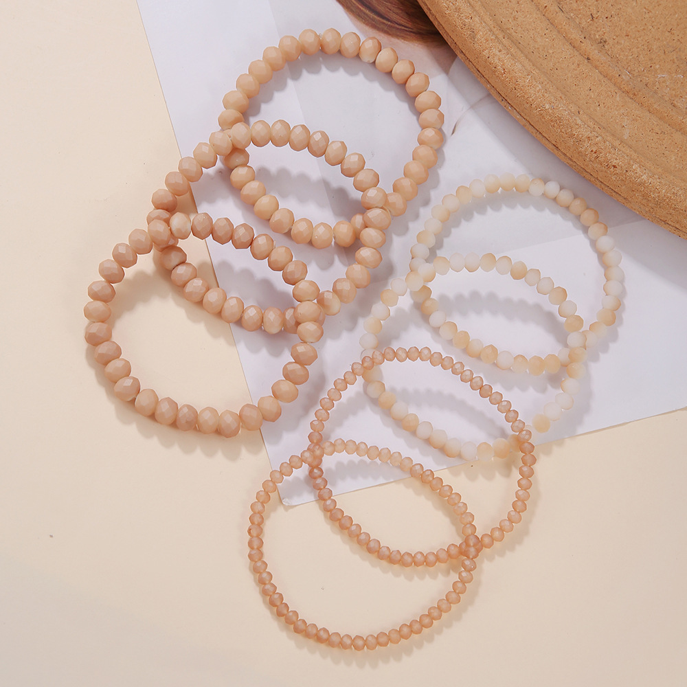 Simple Style Solid Color Artificial Crystal Wholesale Bracelets display picture 1