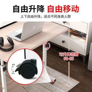 Simple Movable Laptop Table Lazy Bed Desk Home Simple Writing Folding Table Bedside Table