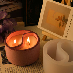 百佳興diy滴膠模具太極收納盒硅膠模具香薰蠟燭燭台跨境專供